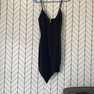 Black body fitting dress